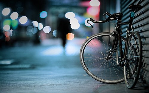 bicycle BOKEH