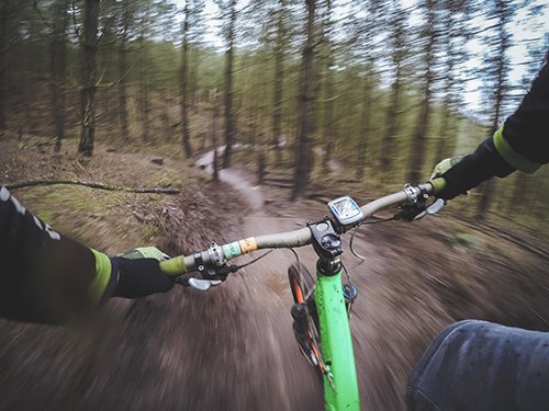 Bike Slow Motion Photo